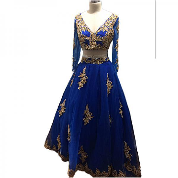 Lulu Bridal Real Picture Long Ombre Prom Evening Dress 2016 Formal